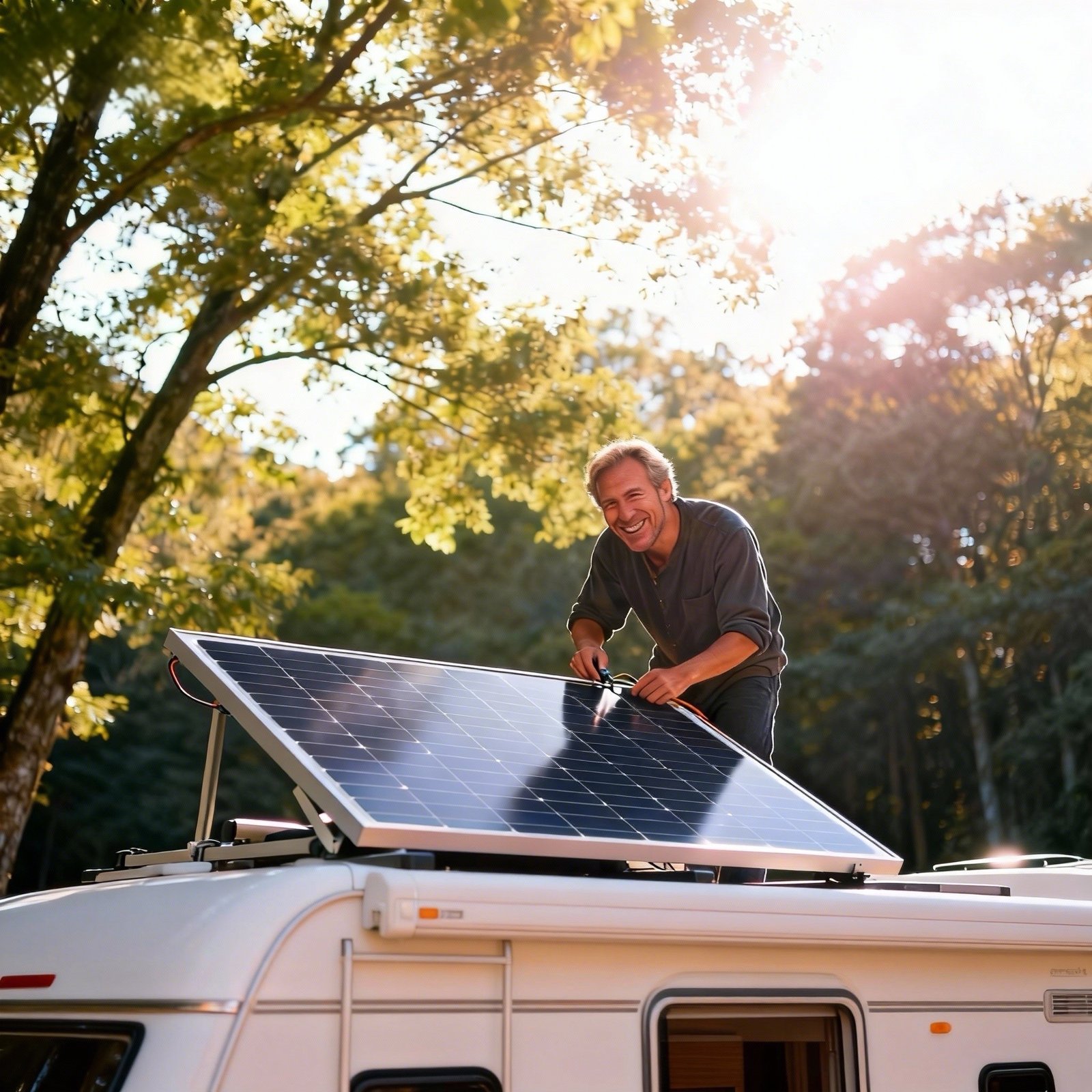 120W Solar Panel for Truck Camping